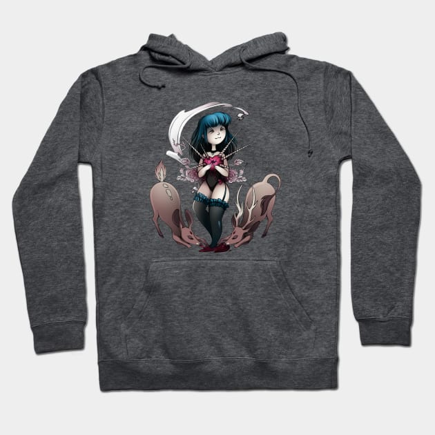 Our Lady of Sorrow Hoodie by mariamar